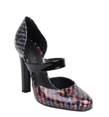 Bottega Veneta - Bottega Veneta Women's Red / Purple Patent Leather Stiletto Heel