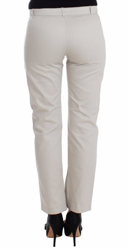 Ermanno Scervino - Elegantly Tailored Beige Slim Dress Pants