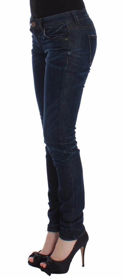 Ermanno Scervino - Ermanno Scervino Chic Dark Blue Skinny Jeans