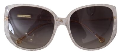 Dolce & Gabbana - Chic Clear Lace-Embed Sunglasses