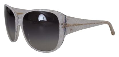 Dolce & Gabbana - Chic Clear Lace-Embed Sunglasses