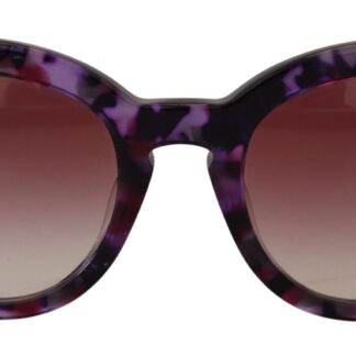 Dolce & Gabbana - Chic Semi Circular Black Sunglasses