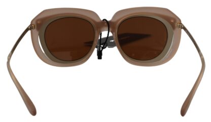 Dolce & Gabbana - Elegant Gold-Toned Gradient Sunglasses