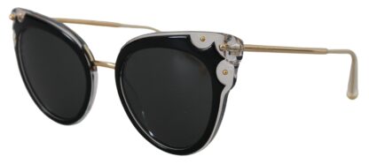 Dolce & Gabbana - Chic Cat Eye Black Sunglasses