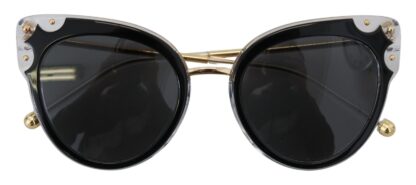 Dolce & Gabbana - Chic Cat Eye Black Sunglasses