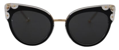 Dolce & Gabbana - Chic Cat Eye Black Sunglasses