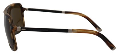 Dolce & Gabbana - Chic Basalto Collection Brown Sunglasses