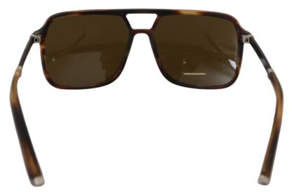 Dolce & Gabbana - Chic Basalto Collection Brown Sunglasses