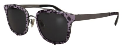 Dolce & Gabbana - Chic Purple Lens Metal Frame Sunglasses