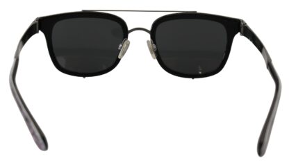 Dolce & Gabbana - Chic Purple Lens Metal Frame Sunglasses