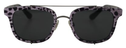 Dolce & Gabbana - Chic Purple Lens Metal Frame Sunglasses