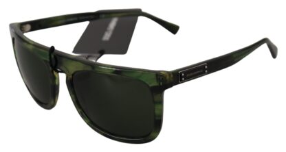 Dolce & Gabbana - Chic Green Acetate Women's Sunglasses