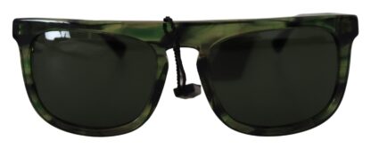 Dolce & Gabbana - Chic Green Acetate Women's Sunglasses