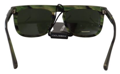 Dolce & Gabbana - Chic Green Acetate Women's Sunglasses