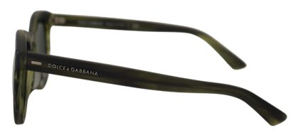 Dolce & Gabbana - Chic Havana Green Designer Sunglasses