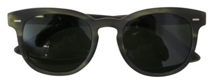 Dolce & Gabbana - Chic Havana Green Designer Sunglasses