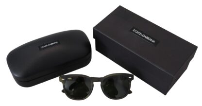 Dolce & Gabbana - Chic Havana Green Designer Sunglasses