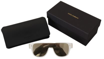 Dolce & Gabbana - Elegant White Acetate Sunglasses for Women