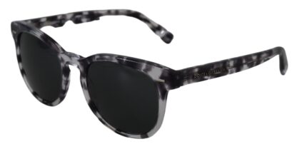 Dolce & Gabbana - Elegant Black Havana Sunglasses