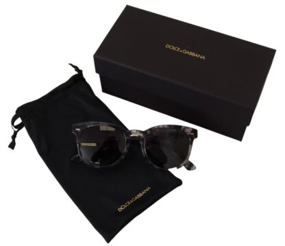 Dolce & Gabbana - Elegant Black Havana Sunglasses