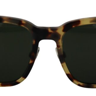 Dolce & Gabbana - Elegant Lace-Patterned Rose Gold Sunglasses