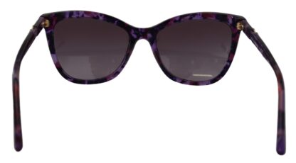 Dolce & Gabbana - Elegant Purple Cat Eye Sunglasses