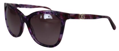 Dolce & Gabbana - Elegant Purple Cat Eye Sunglasses