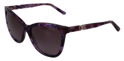 Dolce & Gabbana - Elegant Purple Cat Eye Sunglasses