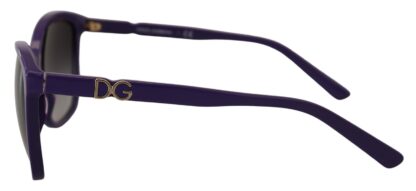 Dolce & Gabbana - Elegant Violet Round Sunglasses for Women