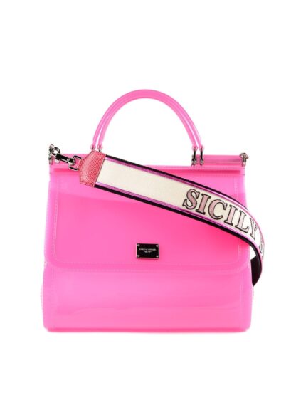 Dolce & Gabbana - Chic Pink Sicily Shoulder Crossbody Bag