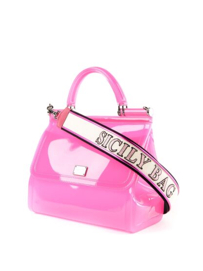 Dolce & Gabbana - Chic Pink Sicily Shoulder Crossbody Bag