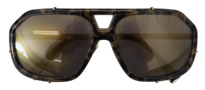 Dolce & Gabbana - Chic Camo Metal Frame Sunglasses