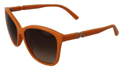 Dolce & Gabbana - Chic Orange Round Sunglasses for Women