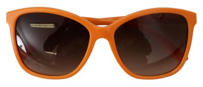 Dolce & Gabbana - Chic Orange Round Sunglasses for Women