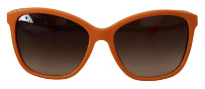 Dolce & Gabbana - Chic Orange Round Sunglasses for Women