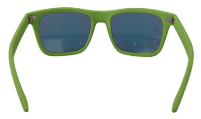 Dolce & Gabbana - Acid Green Chic Full Rim Sunglasses