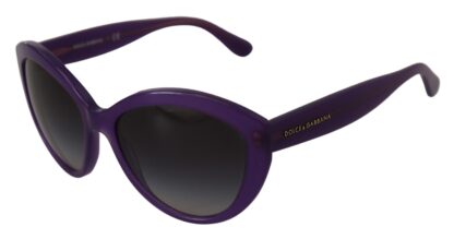 Dolce & Gabbana - Chic Purple Cat-Eye Designer Sunglasses