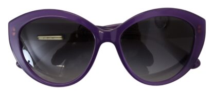 Dolce & Gabbana - Chic Purple Cat-Eye Designer Sunglasses