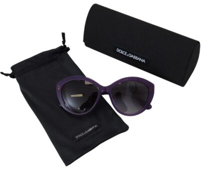 Dolce & Gabbana - Chic Purple Cat-Eye Designer Sunglasses