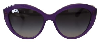 Dolce & Gabbana - Chic Purple Cat-Eye Designer Sunglasses