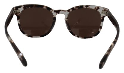 Dolce & Gabbana - Elegant Brown Acetate Sunglasses