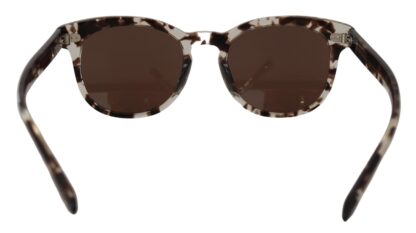 Dolce & Gabbana - Chic Havana Brown Acetate Sunglasses