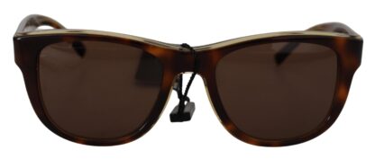 Dolce & Gabbana - Chic Unisex Brown Acetate Sunglasses