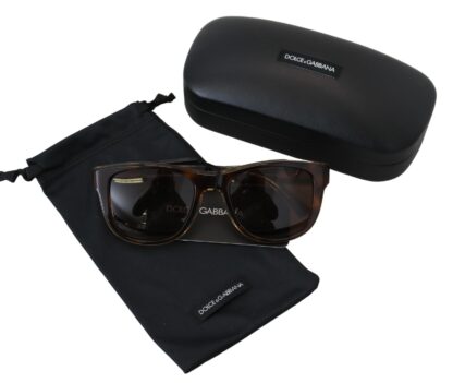 Dolce & Gabbana - Chic Unisex Brown Acetate Sunglasses