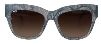 Dolce & Gabbana - Elegant Lace-Trimmed Gradient Sunglasses