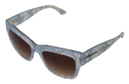 Dolce & Gabbana - Elegant Lace-Trimmed Gradient Sunglasses