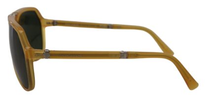 Dolce & Gabbana - Chic Yellow Aviator Acetate Sunglasses