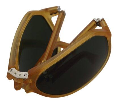 Dolce & Gabbana - Chic Yellow Aviator Acetate Sunglasses