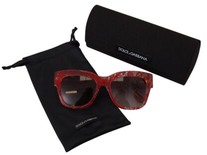 Dolce & Gabbana - Sicilian Lace Accented Designer Sunglasses