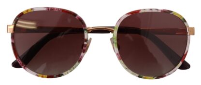 Dolce & Gabbana - Elegant Round Floral Sunglasses for Women